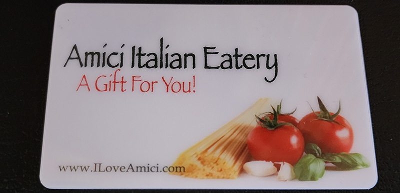 Amici's Gift Card